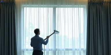 Commercial curtain steam cleaning service castlereagh-nsw hotels offices