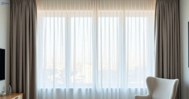 Freshly steam cleaned curtains in castlereagh-nsw QLD